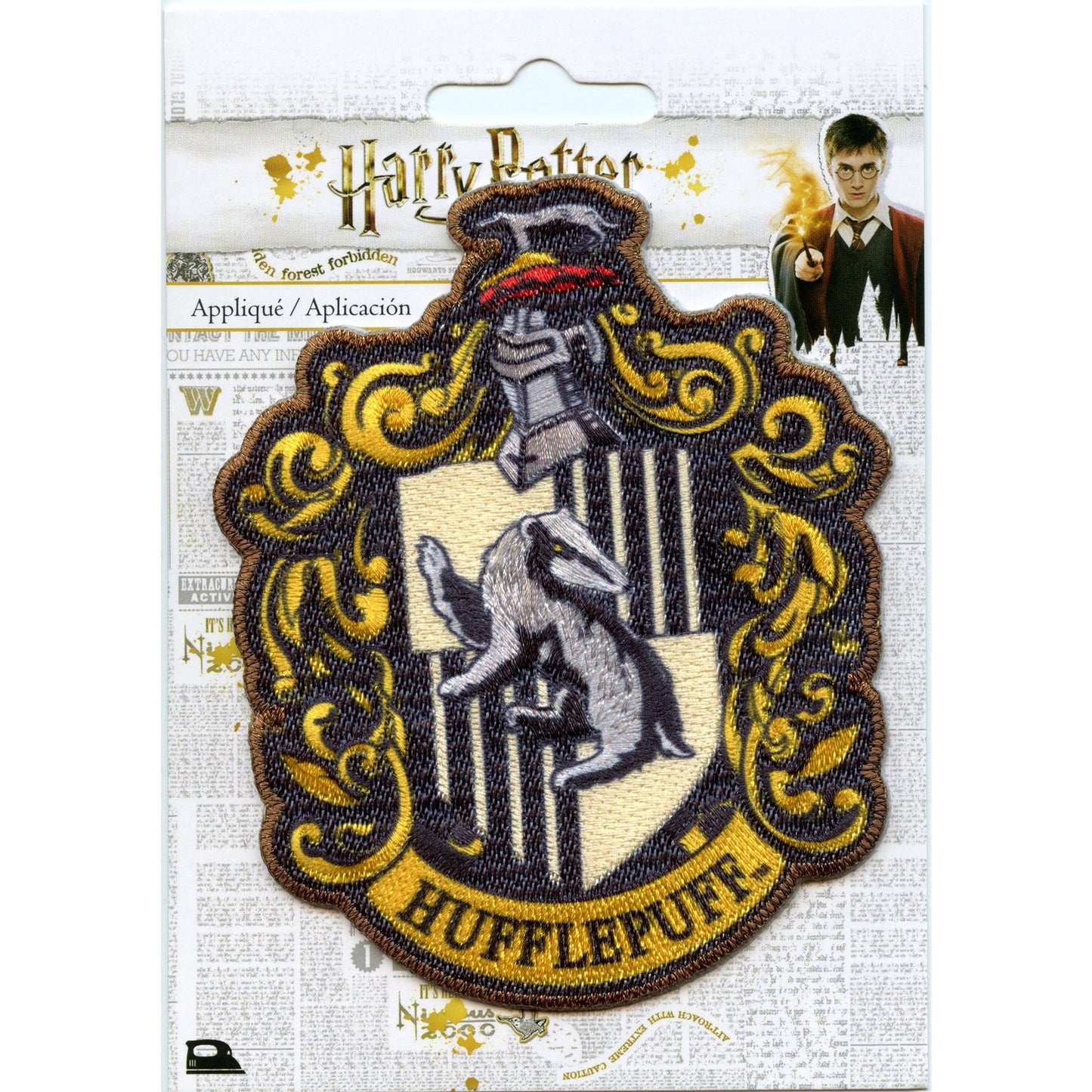 Harry Potter Hufflepuff Crest Patch