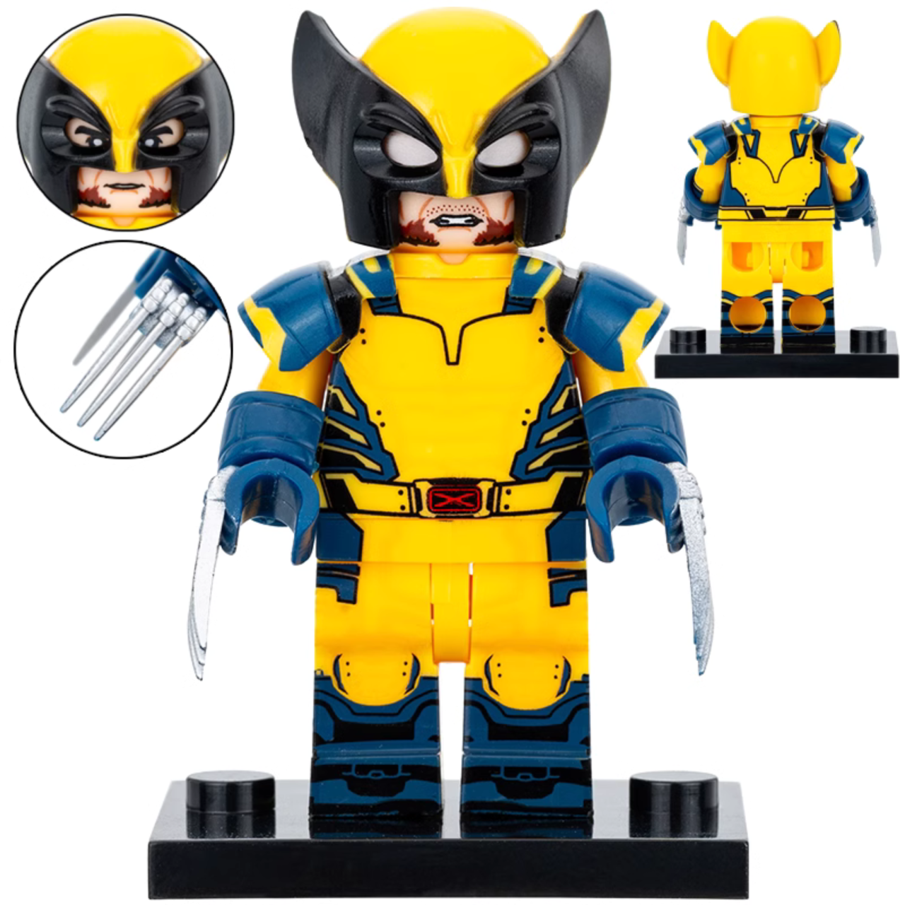 Marvel Lego Custom Minifigure - Wolverine 3