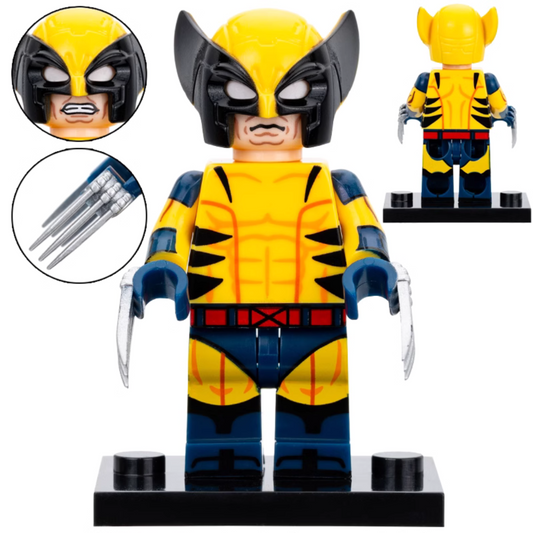 Marvel Lego Custom Minifigure - Wolverine 4
