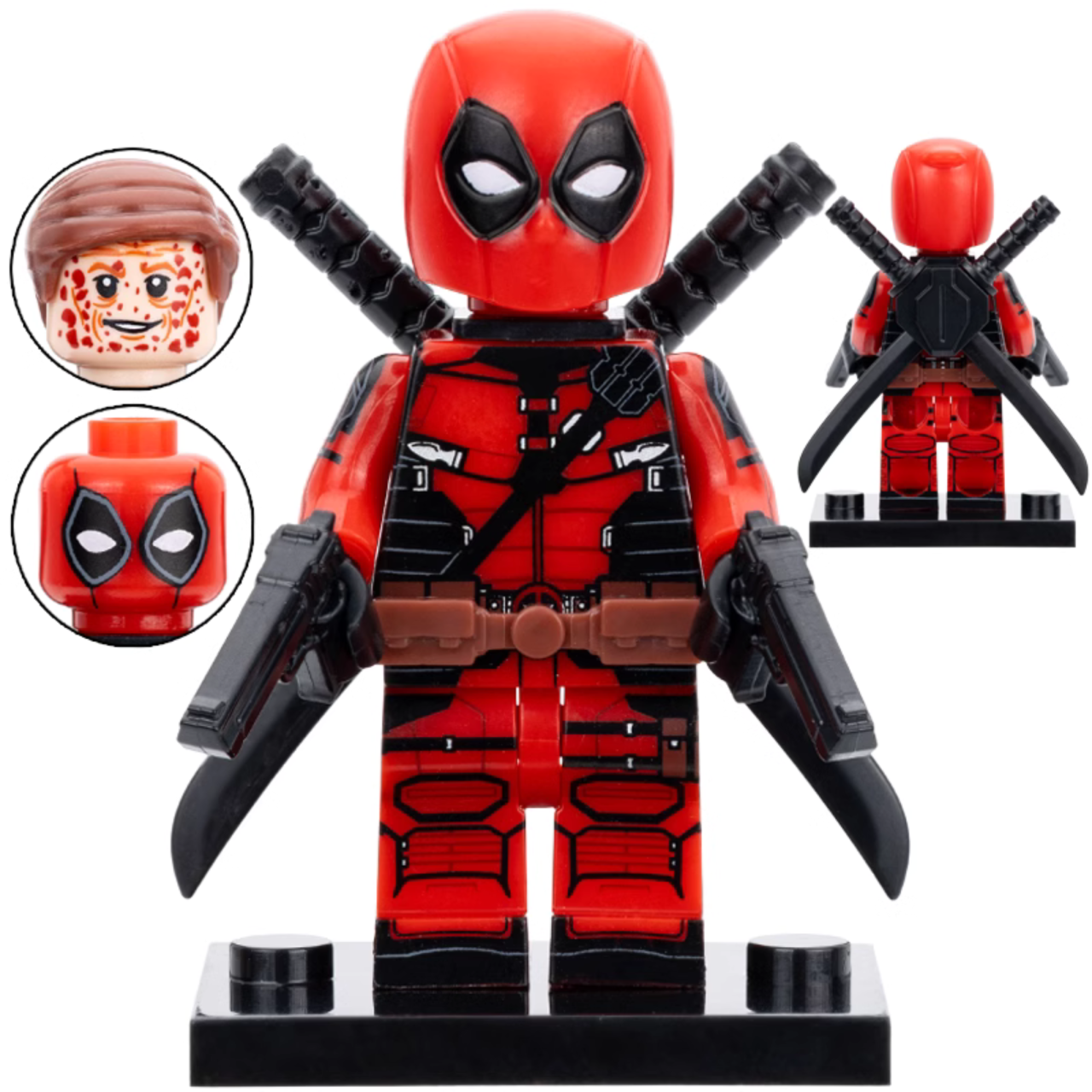 Marvel Lego Custom Minifigure - Deadpool 1