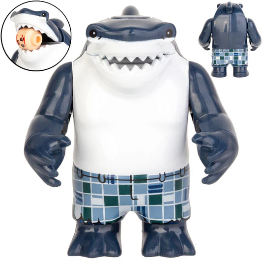 DC Lego Custom Minifigure - King Shark (Suicide Squad)