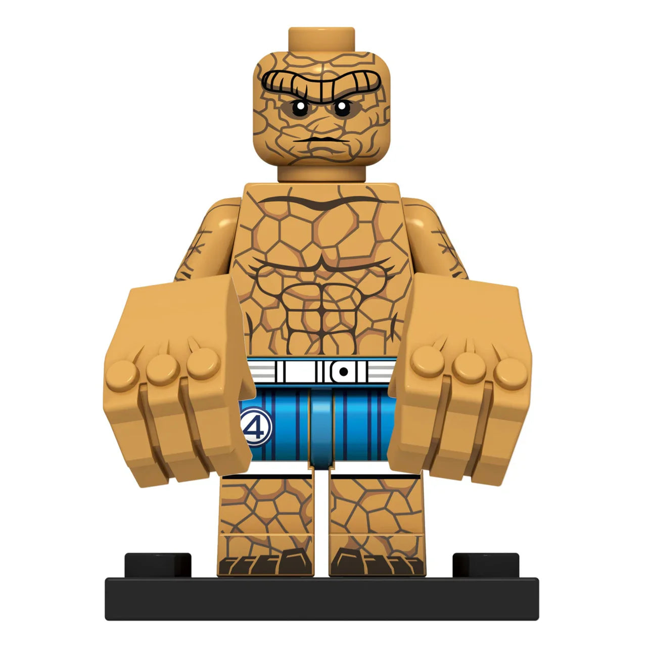 Marvel Lego Custom Minifigure - Fantastic Four Ben Grimm Thing 6