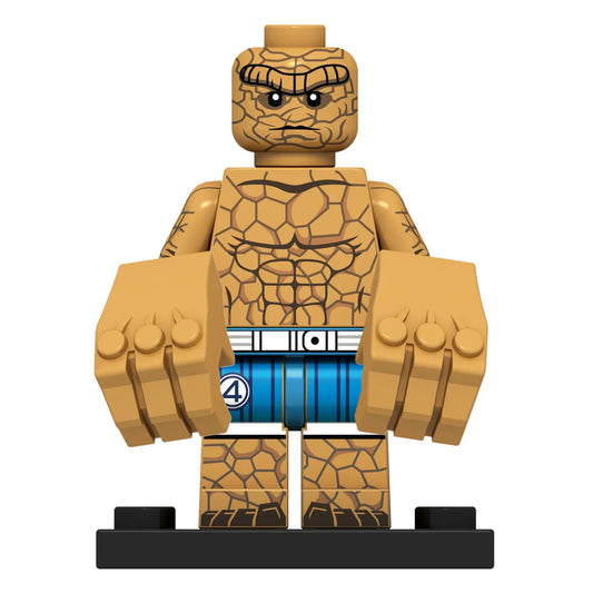 Marvel Lego Custom Minifigure - Fantastic Four Ben Grimm Thing 6