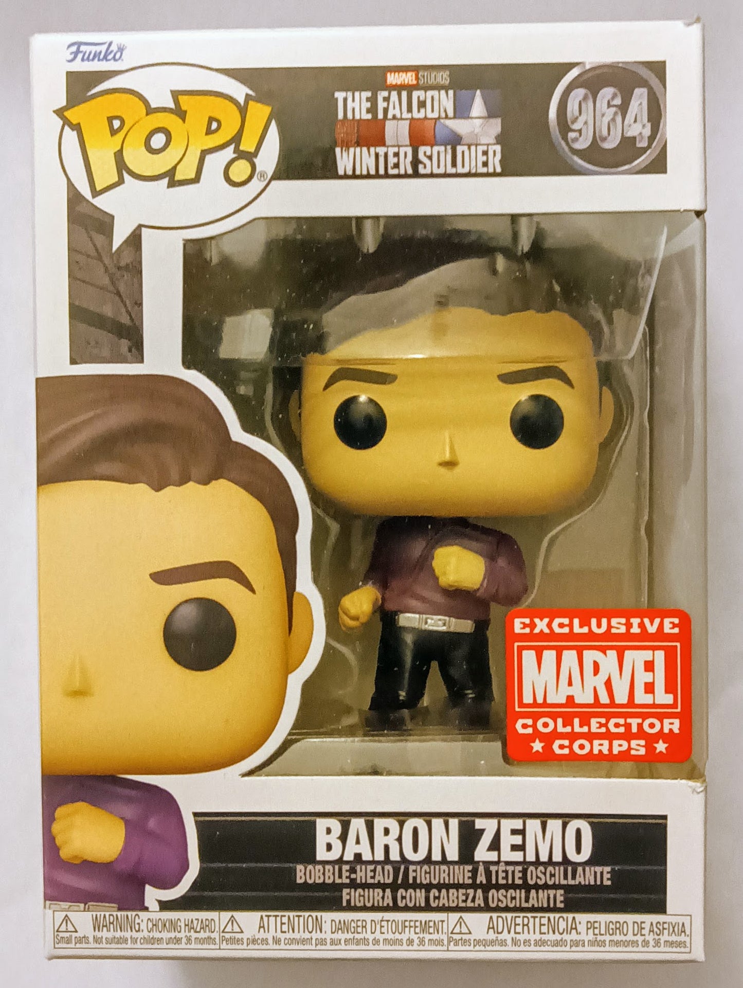 Marvel Funko Pop - Baron Zemo (Collector Corps)