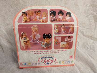 Love-A-Bye Baby Doll - Black Hair (with duck cart)