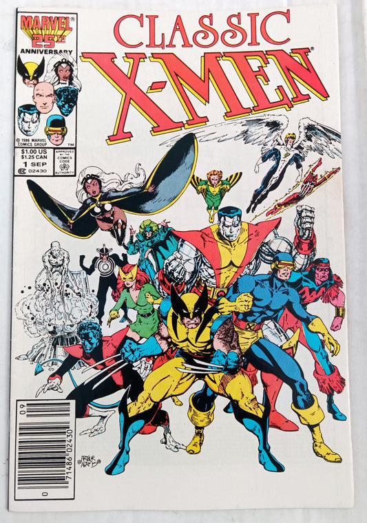 Marvel Comics: Classic X-Men #1