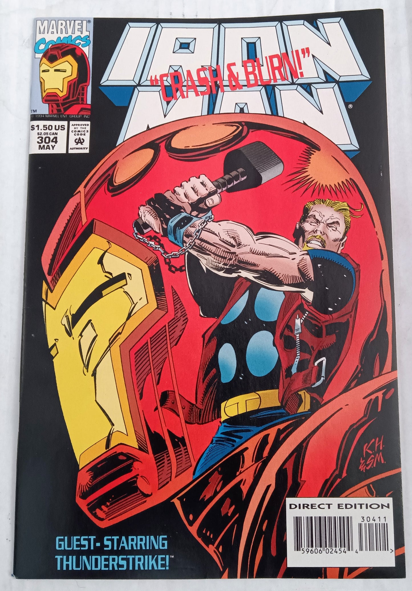 Marvel Comics: Iron Man #304