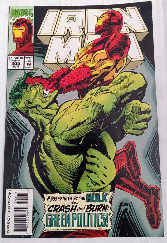 Marvel Comics: Iron Man #305