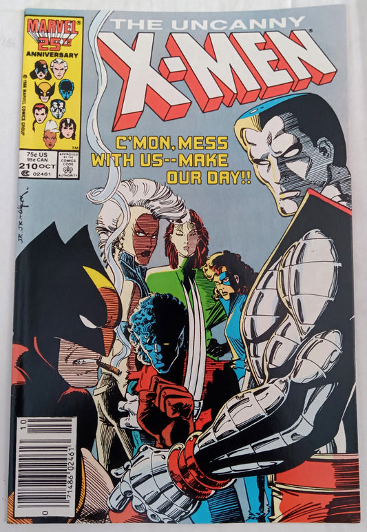 Marvel Comics: Uncanny X-Men #210