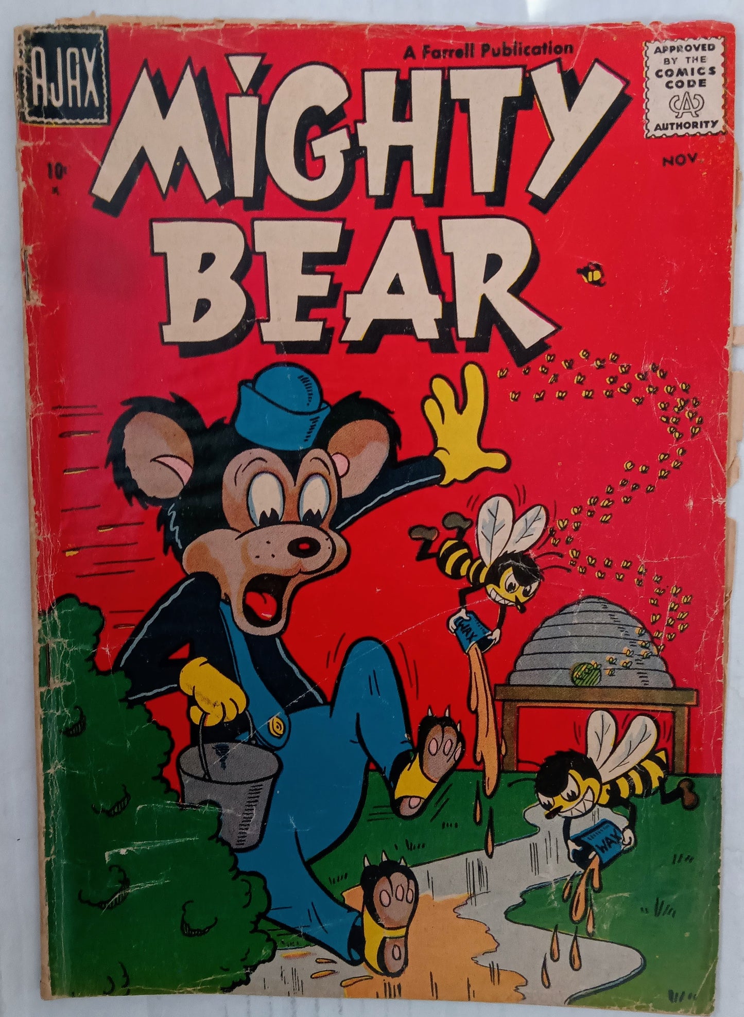 Mighty Bear #2, Ajax Comics (1957)