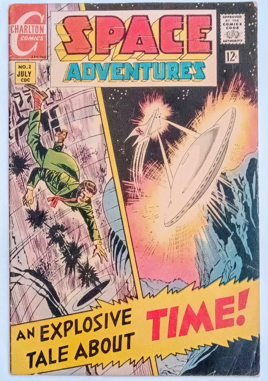 Space Adventures V3 #2, Charlton Comics (July 1968, VG/F)