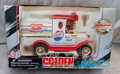 Pepsi Cola Die-Cast Coin Bank