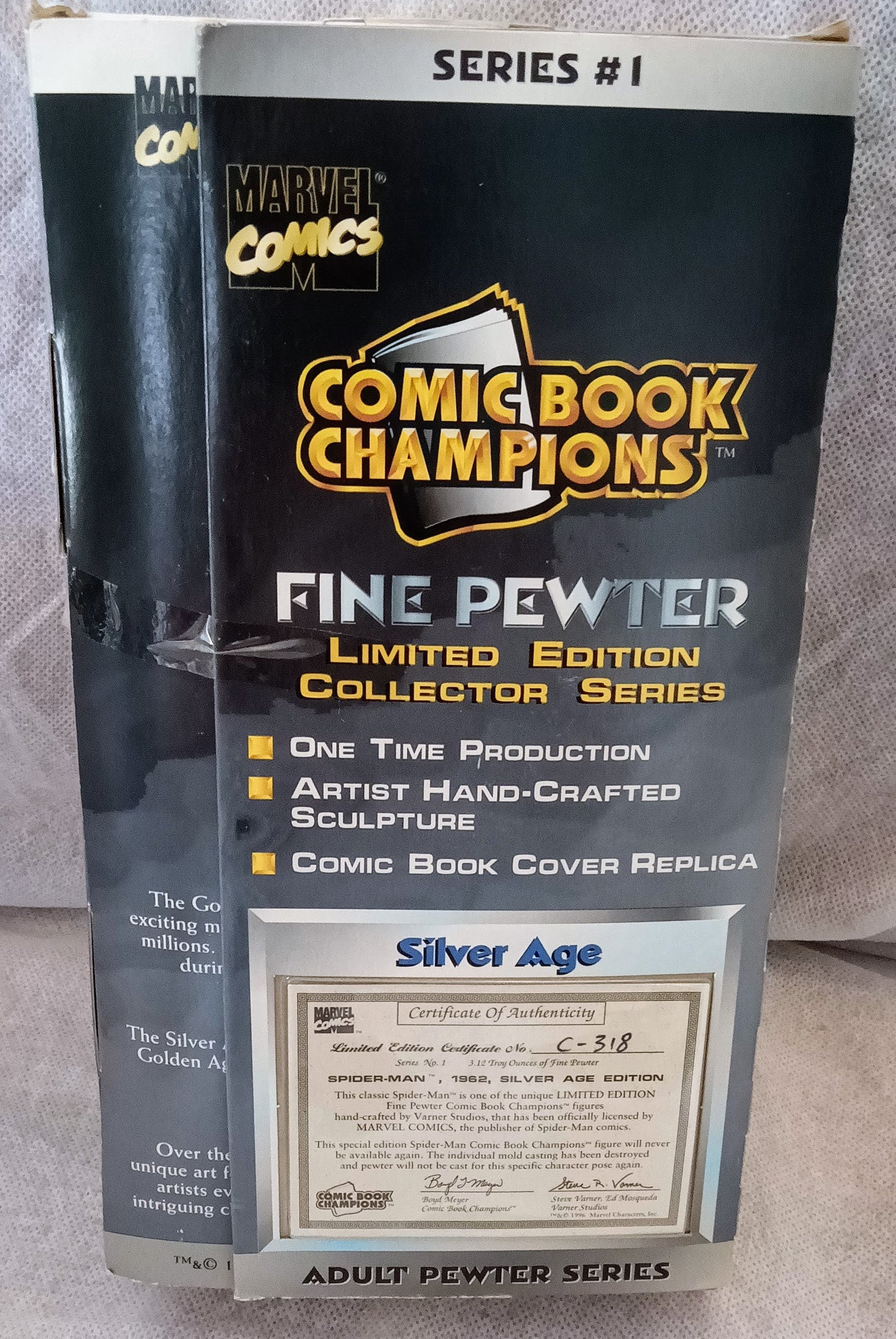 Marvel Pewter Figure - Spider-Man (Silver Age)