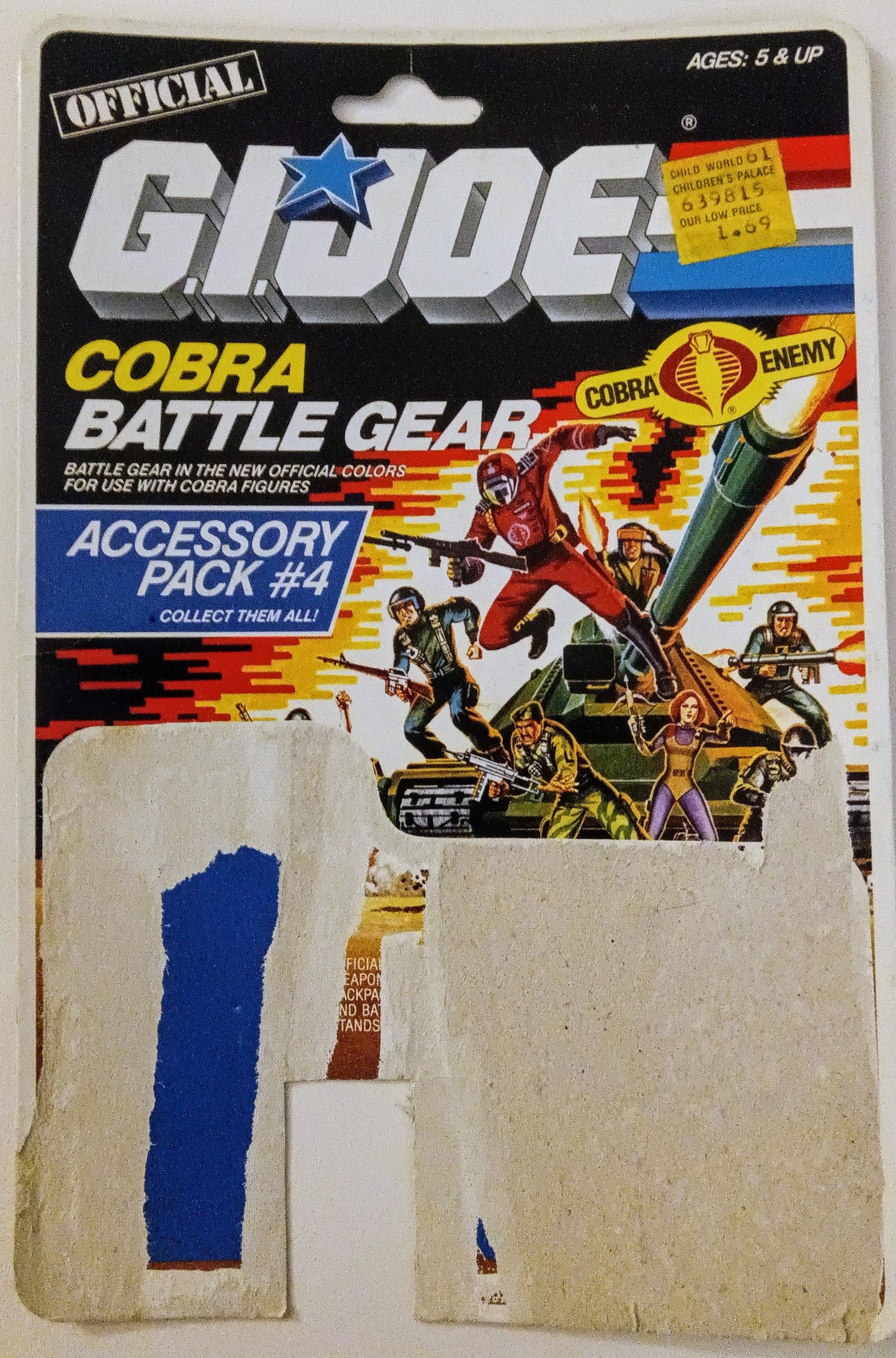 G.I. Joe COBRA Battle Gear - Accessory Pack #4