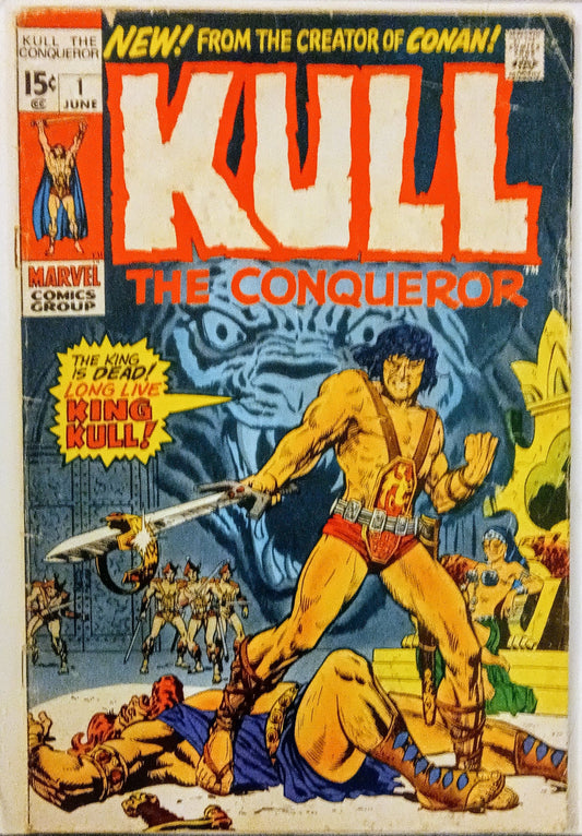 Kull The Conqueror #1, Marvel Comics (June 1971, GD+)