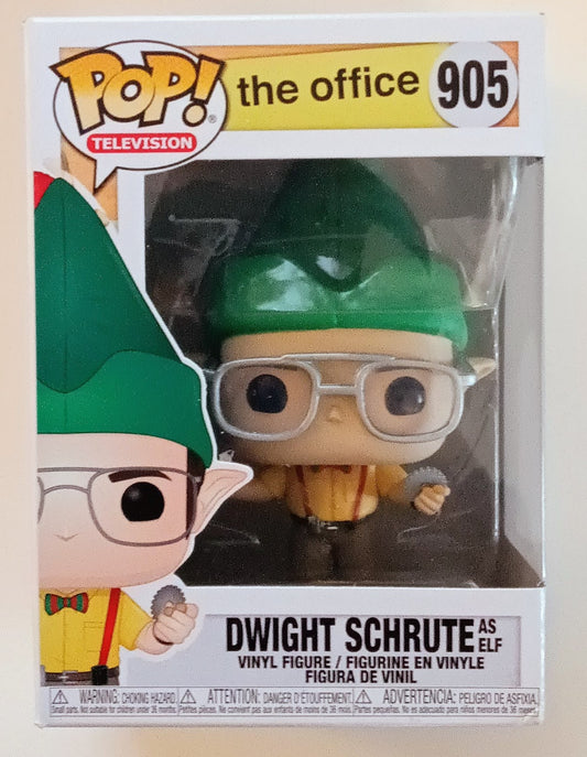 TV Funko Pop - Dwight Schrute (As Elf)