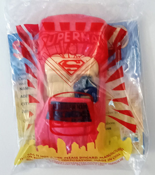 DC Burger King toy - Lois Lane car (Bagged)