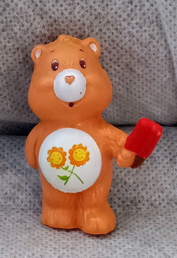 Care Bears mini figure - Friend Bear (with popcicle)