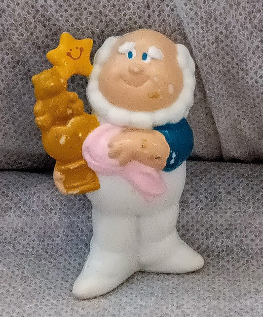 Care Bears mini figure - Cloud Keeper (with trophy)