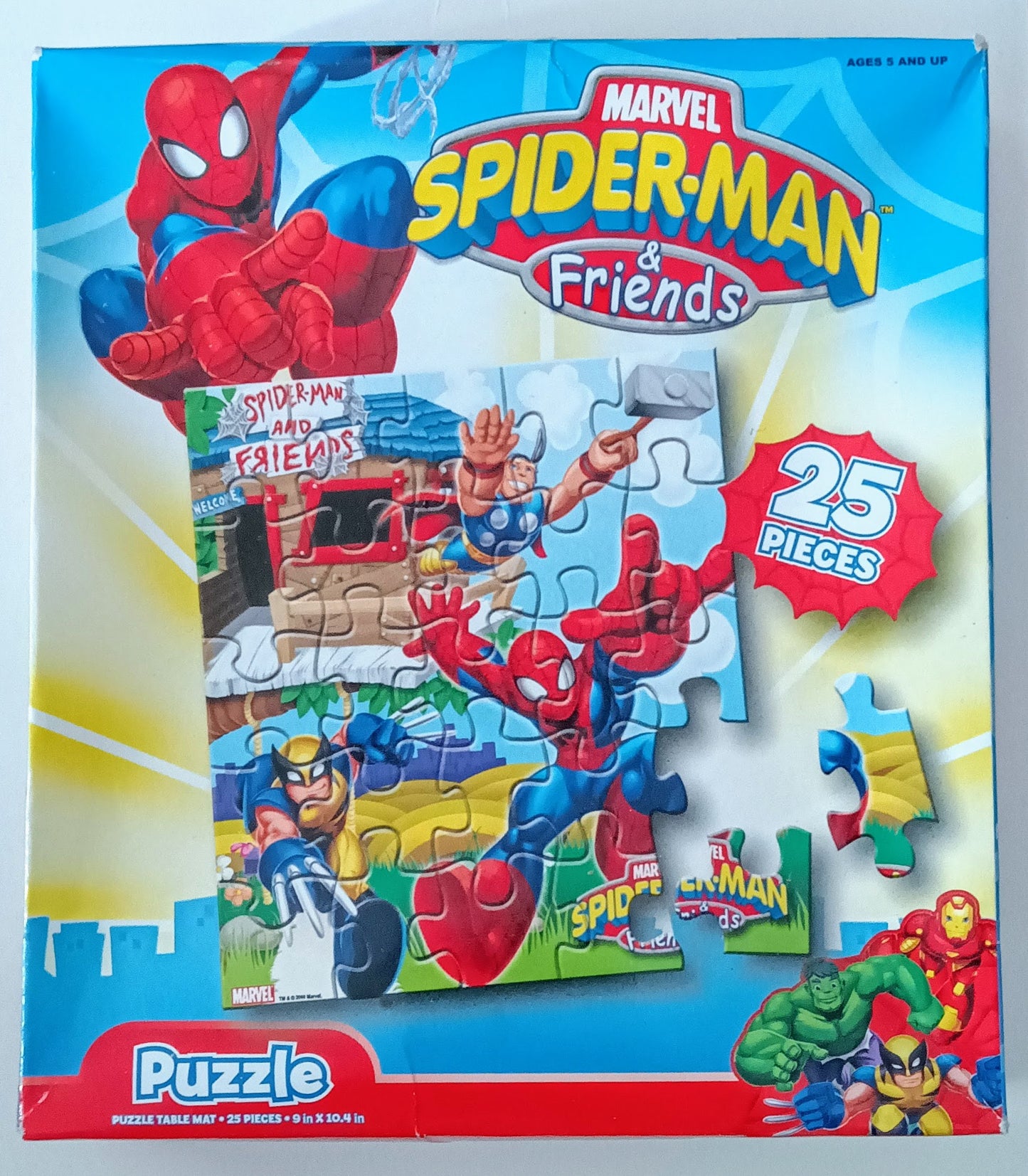 Marvel Spider-Man & Friends 25 Piece Puzzle