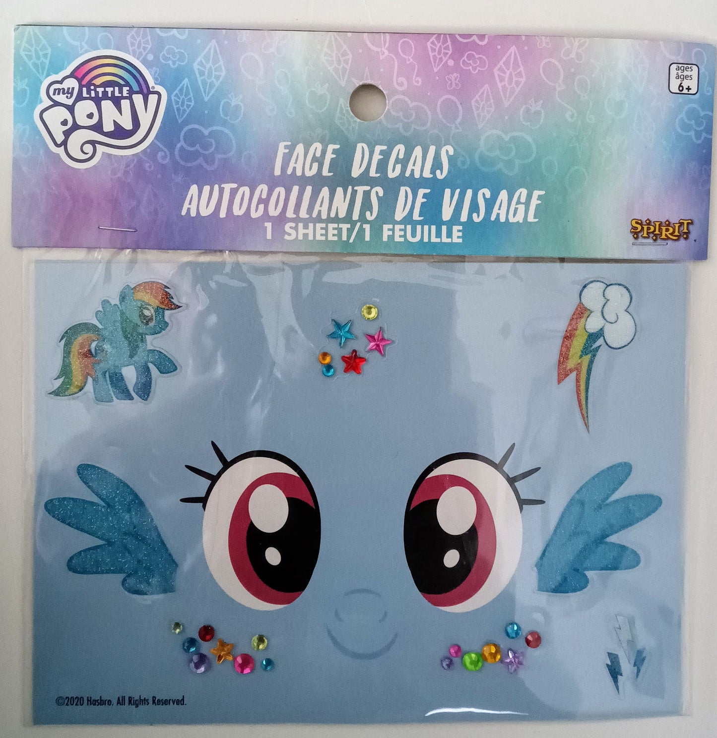 My Little Pony Face Decals