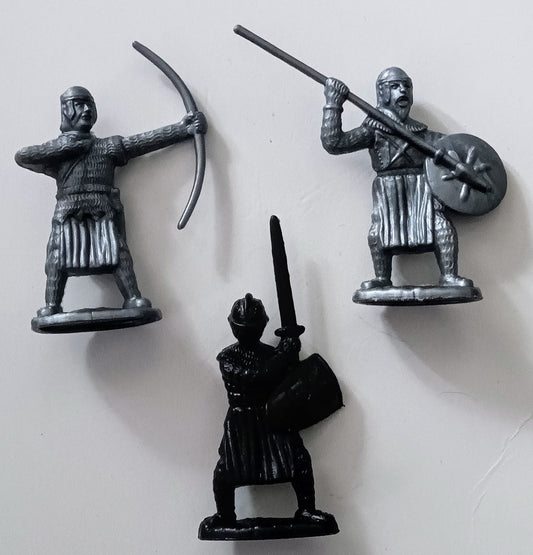 Medieval toy soldiers set