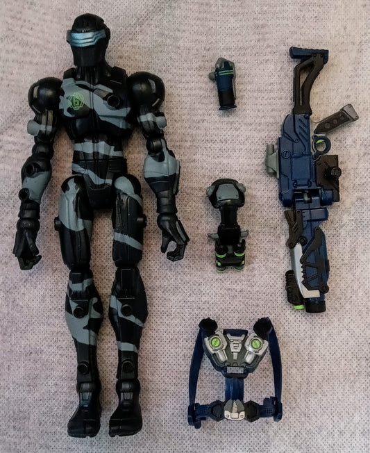 G.I. Joe action figure - Snake Eyes (Sigma 6)