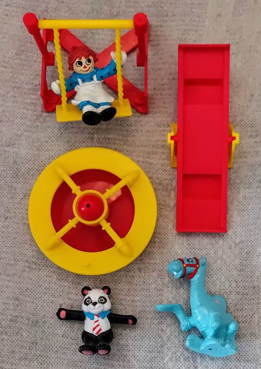 McDonald's Happy Meal toy set - Raggedy Ann and Andy