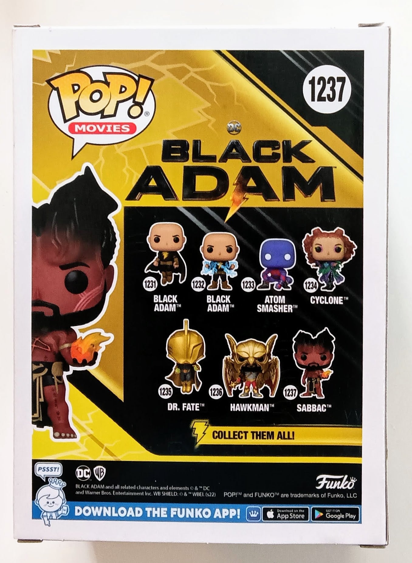 Movies Funko Pop - Sabbac (Black Adam)