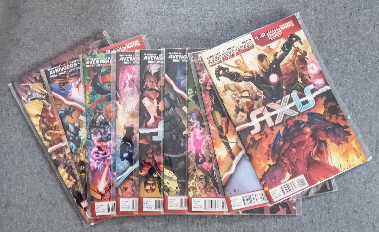 Comic Book Set: Avengers & X-Men Axis #1-9, Marvel Comics