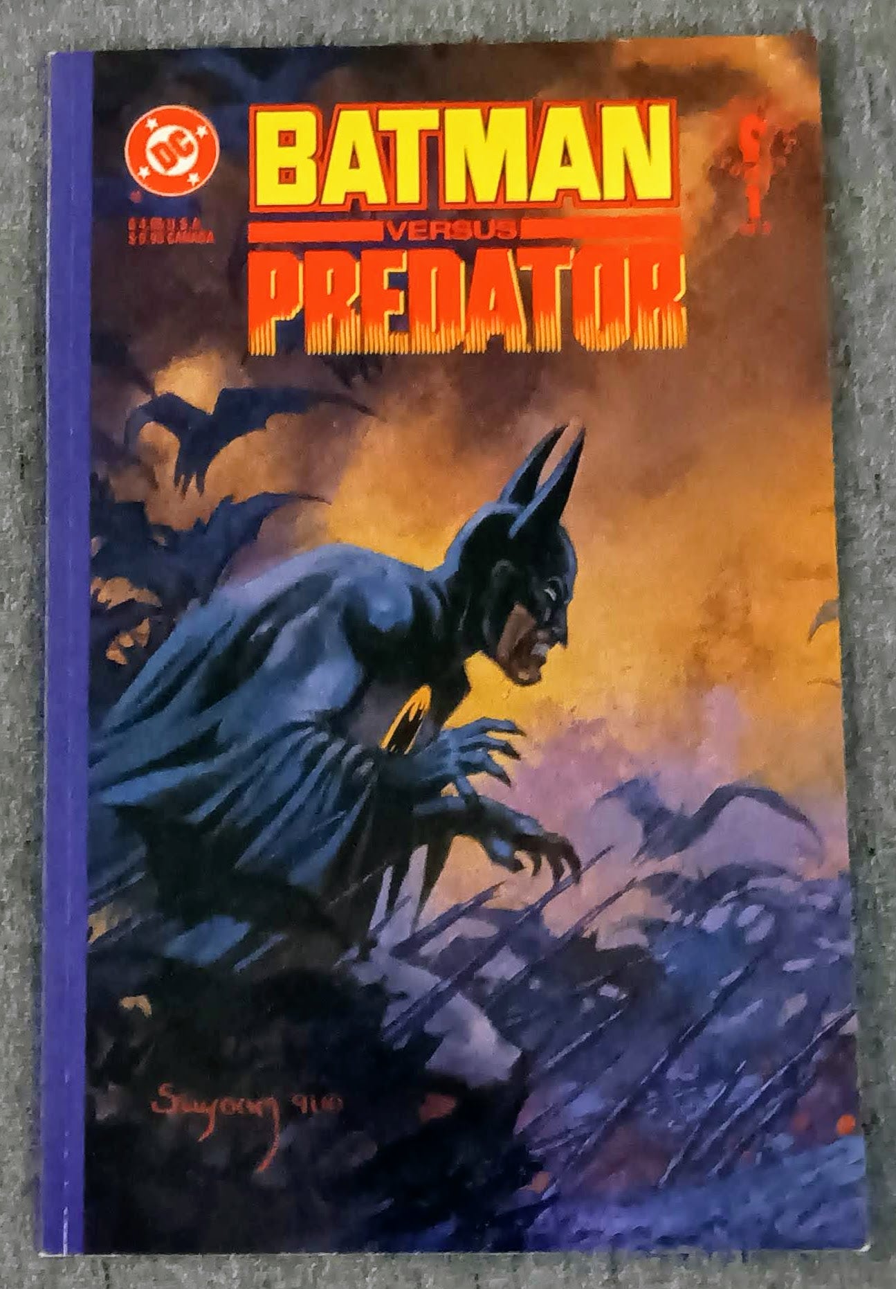 DC Comics: Batman vs. Predator #1 (Deluxe)