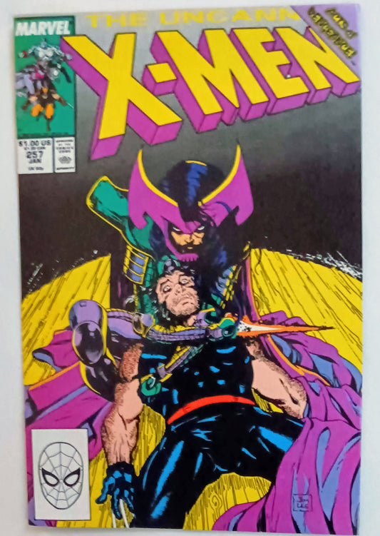 Marvel Comics: Uncanny X-Men #257