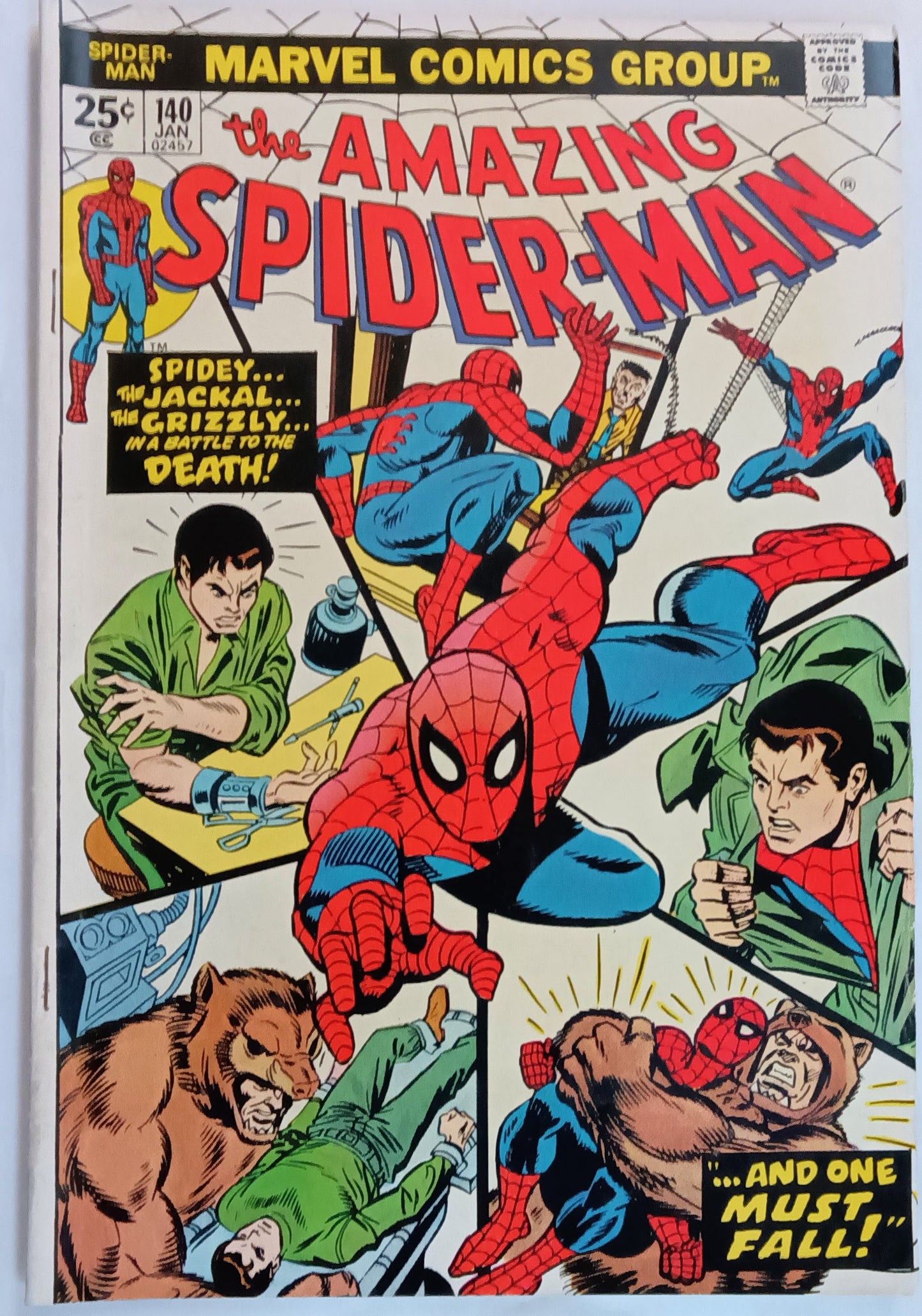 Marvel Comics: Amazing Spider-Man #140