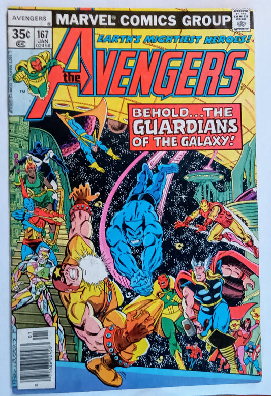 Marvel Comics: Avengers #167