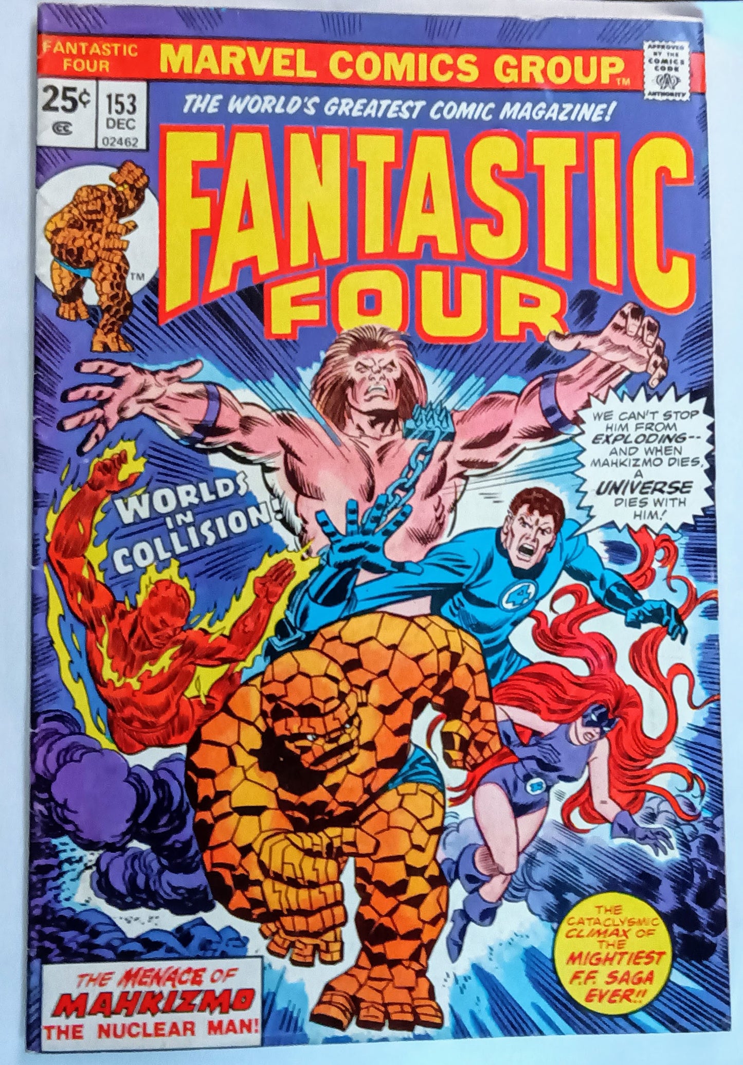 Marvel Comics: Fantastic Four #153