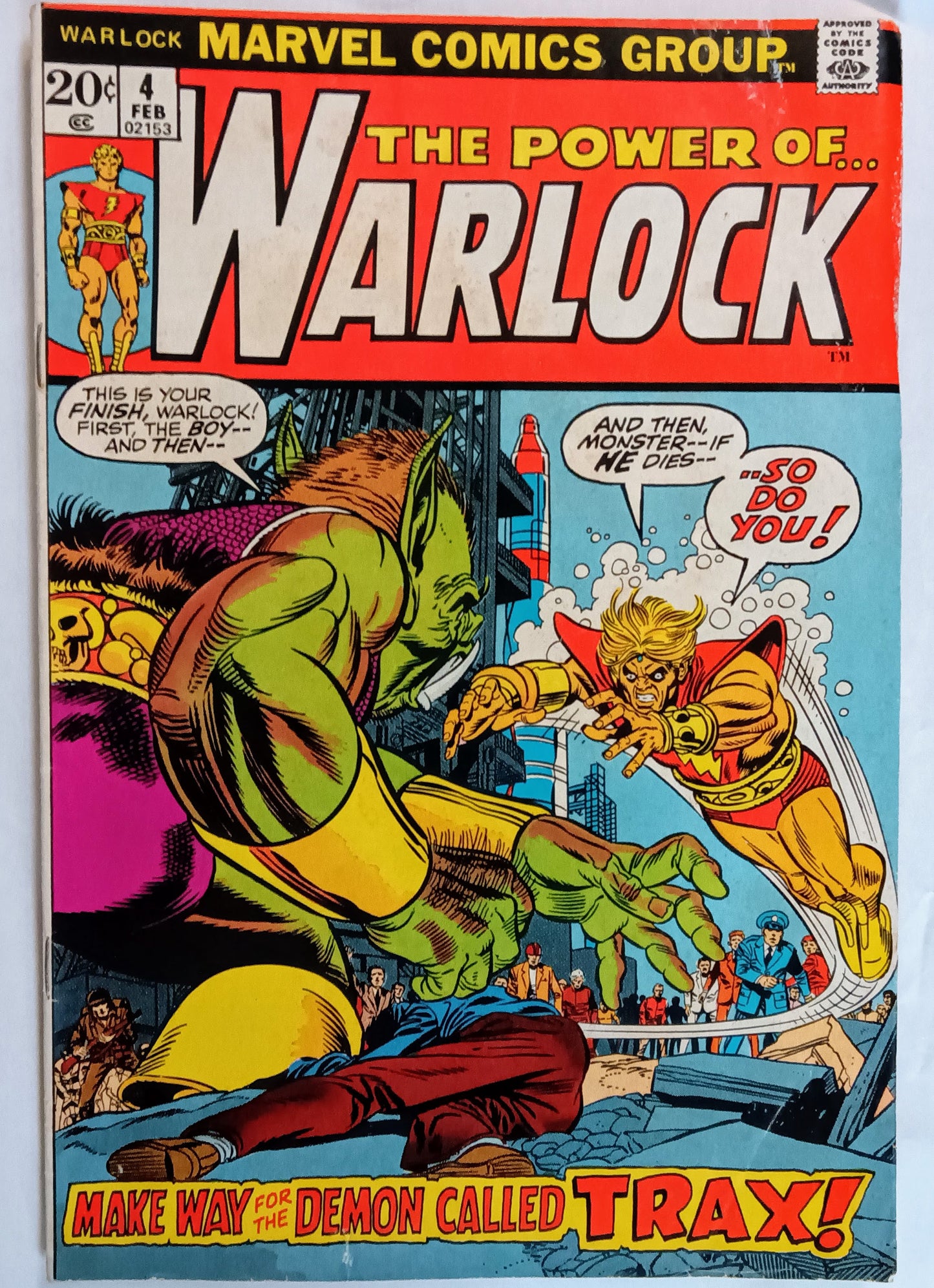 Marvel Comics: Warlock #4