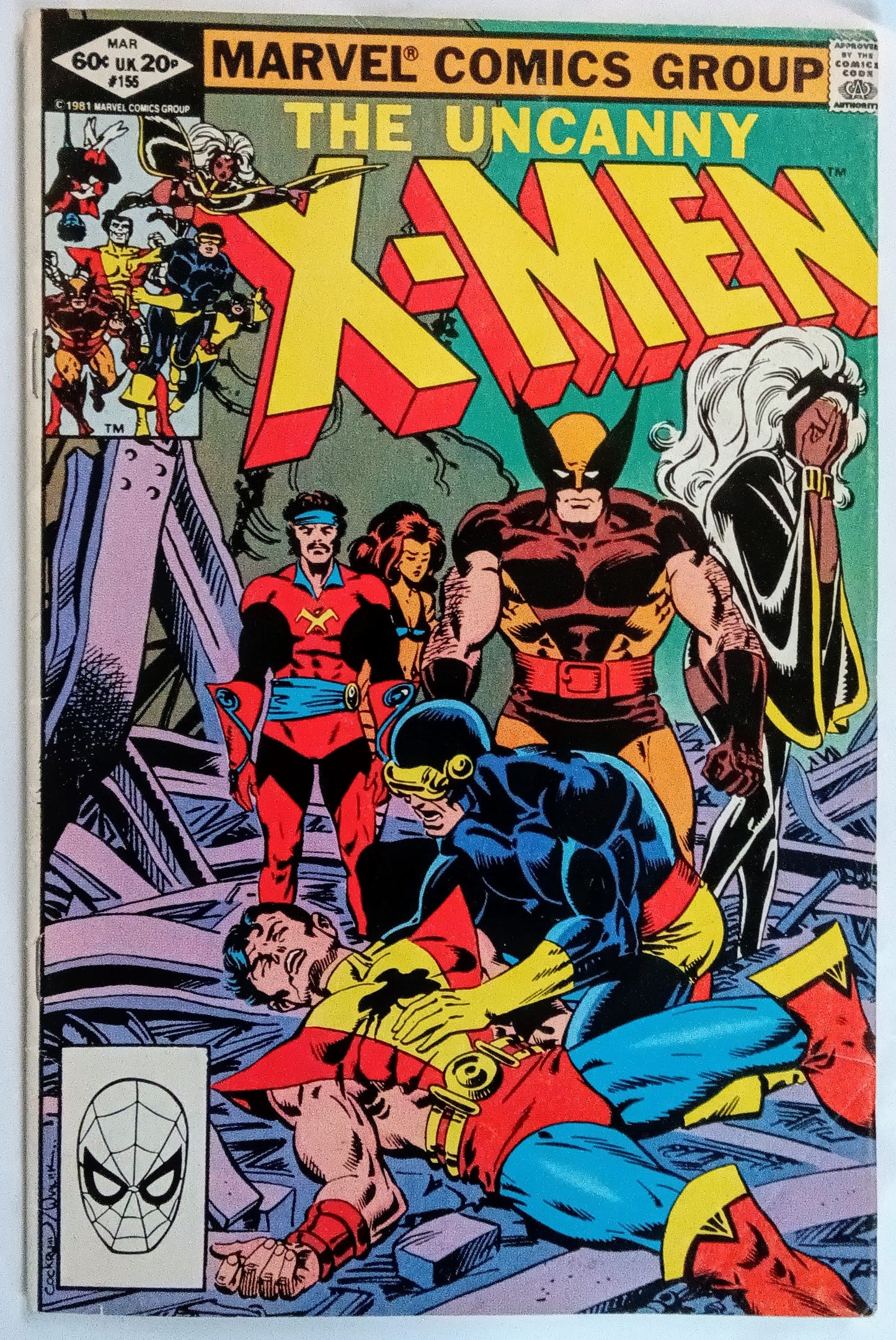 Marvel Comics: Uncanny X-Men #155