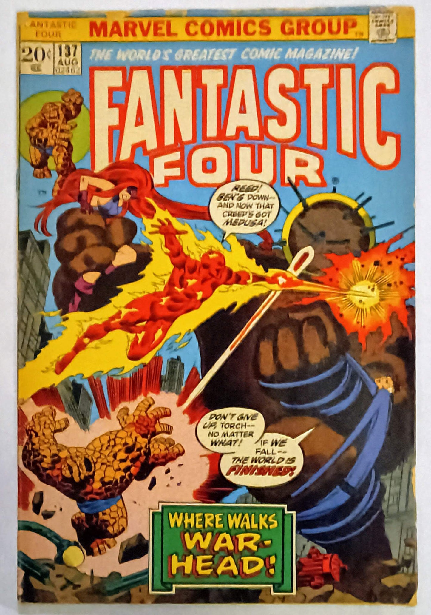 Marvel Comics: Fantastic Four #137