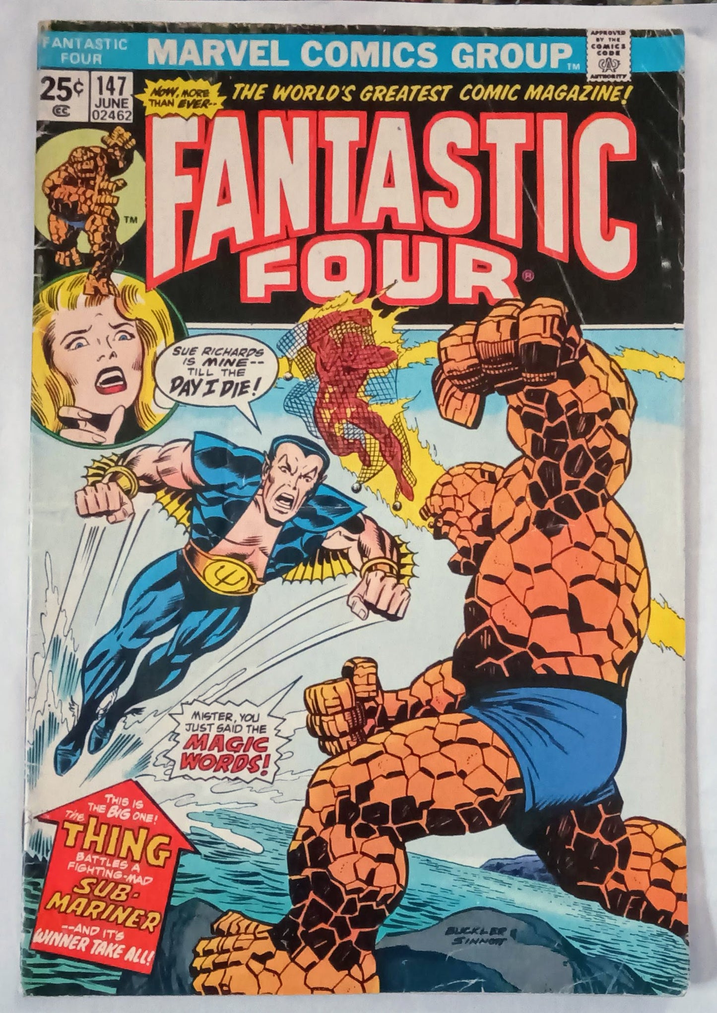 Marvel Comics: Fantastic Four #147