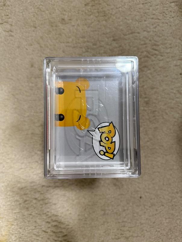 Disney Funko Pop! - Winnie the Pooh (Flocked) #32 SDCC LE480 PSA 7.0 Graded and Encapsulated