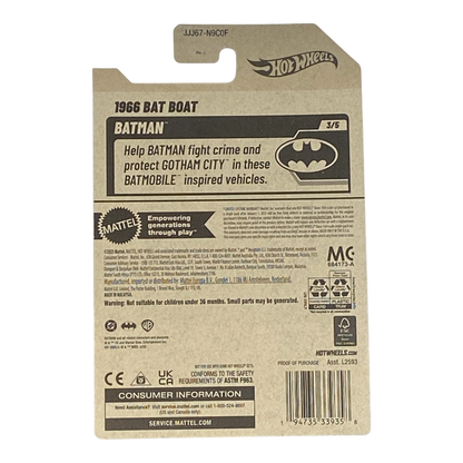 Batman Hot Wheels - 1966 Bat Boat | Batman Series 3/5