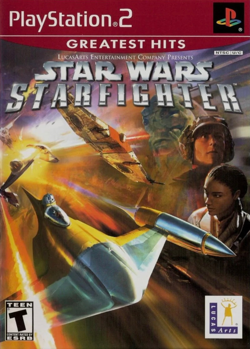 Star Wars Video Game - Starfighter (Greatest Hits) (Playstation 2)