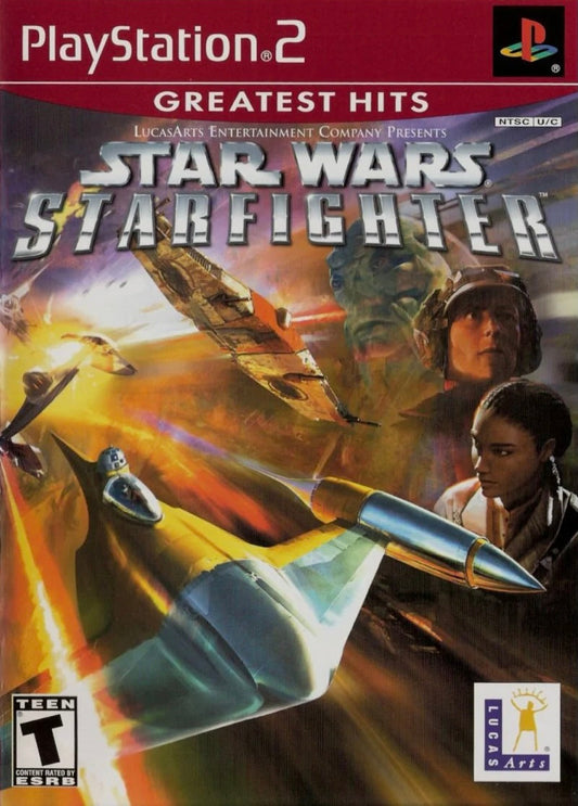 Star Wars Video Game - Starfighter (Greatest Hits) (Playstation 2)