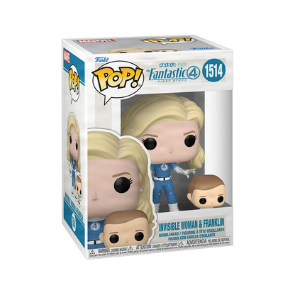 Marvel Funko Pop! - Invisible Woman & Franklin