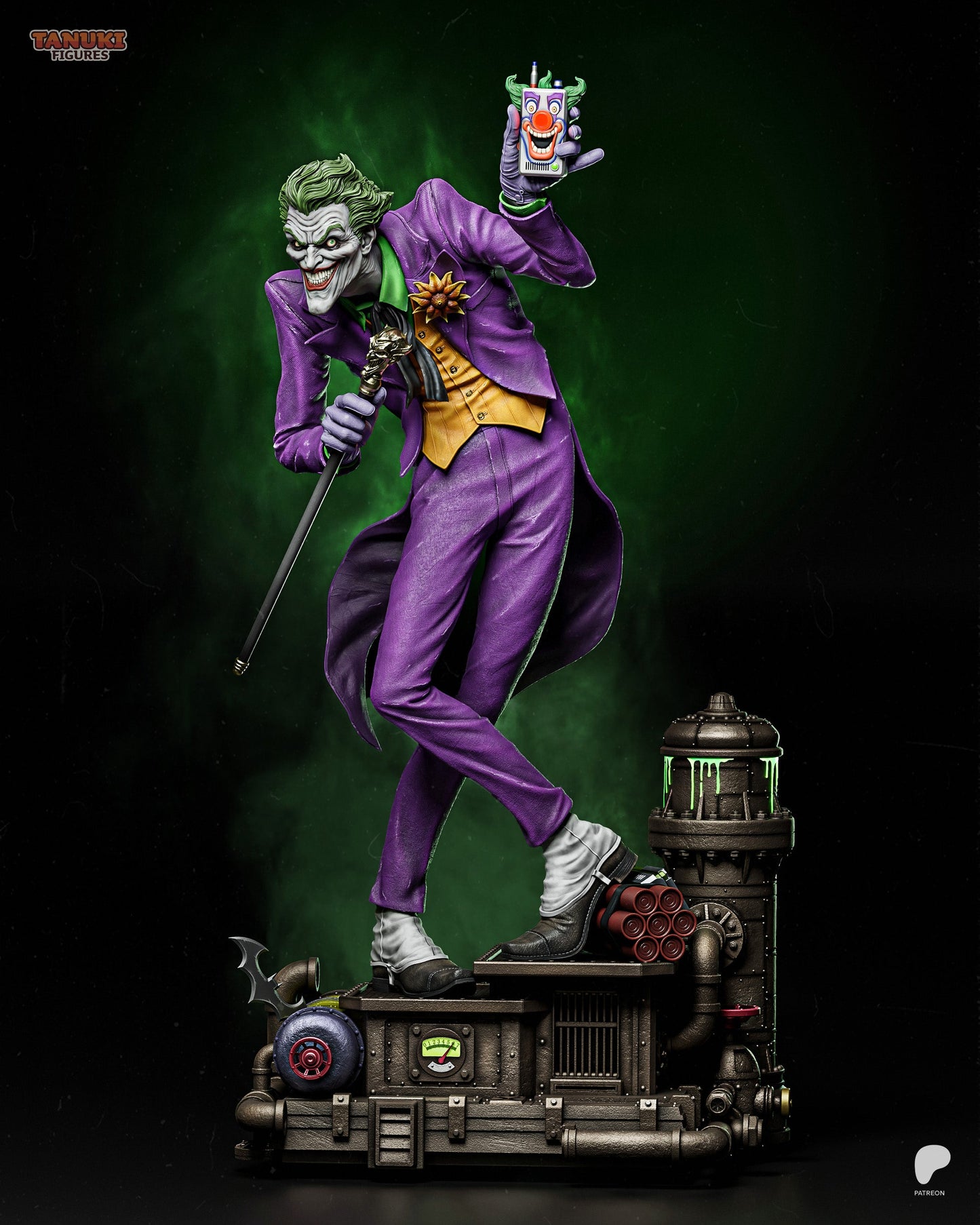 DC Comics Statue - The Joker (1:6 Scale & Bust)