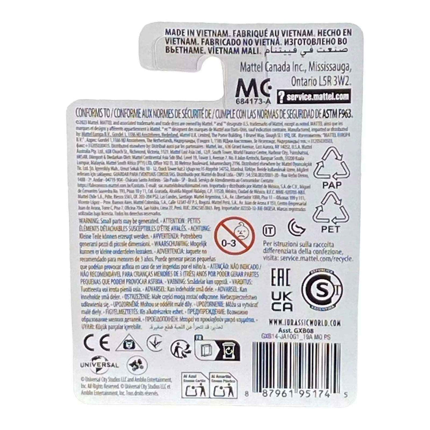 Jurassic World Cake Topper - Pyroraptor Micro Figure