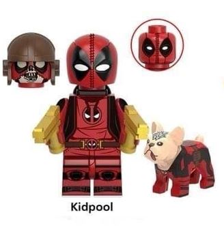 Marvel Lego Custom Minifigure - Kidpool (Deadpool & Wolverine)