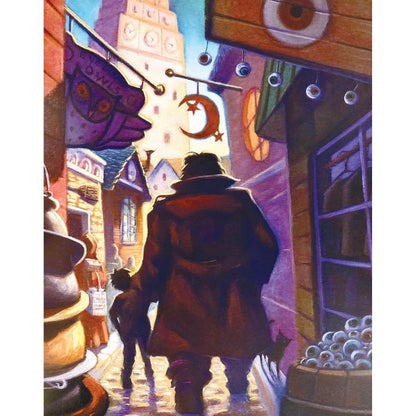 Harry Potter Puzzle - Knockturn Alley 1000 Piece Jigsaw Puzzle NYPC