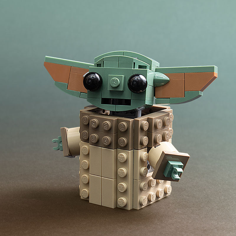 Star Wars Lego Set - The Child - Baby Yoda Star Wars Mandalorian Set Custom MOC made using LEGO parts