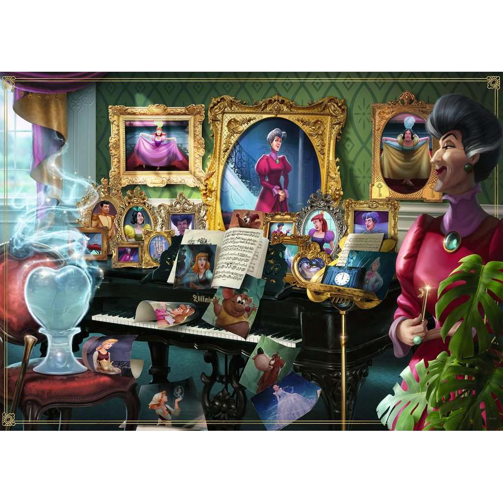 Disney Puzzle - Lady Tremaine "Disney Villainous" 1000 Piece Jigsaw Puzzle Ravensburger